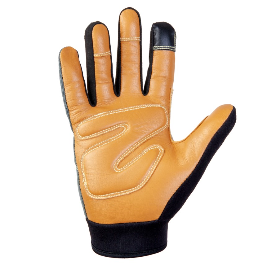 Защитные антивибрационные кожаные перчатки Omega JETA SAFETY JAV06