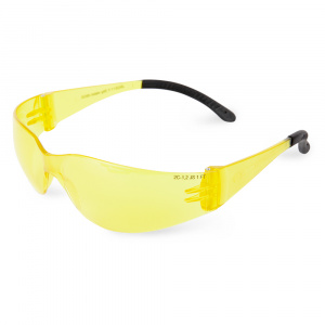Облегченные янтарные очки из поликарбоната JETA SAFETY JSG511-Y Sky Vision