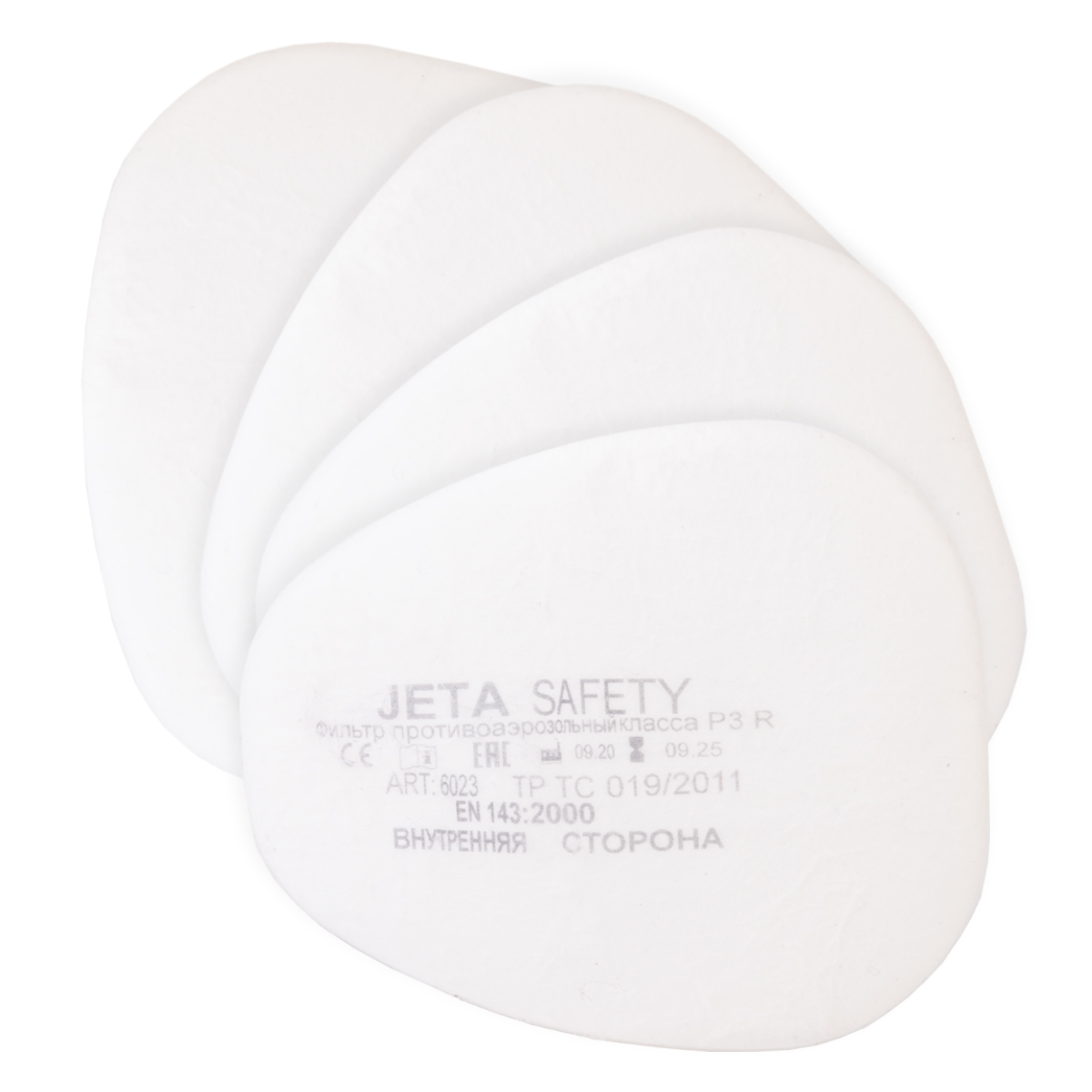 Предфильтр от пыли и аэрозолей P3 R (4 шт.) JETA SAFETY 6023