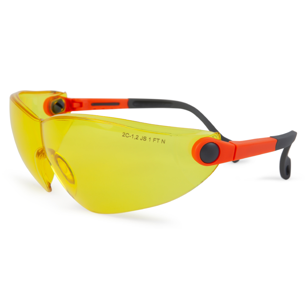 Защитные регулируемые очки из ударопрочного поликарбоната JETA SAFETY JSG1511-Y Pro Vision